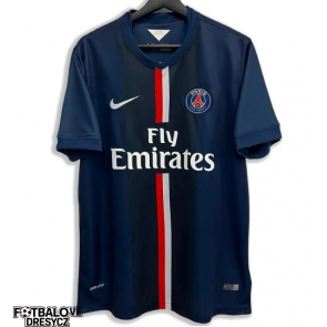 Paris Saint-Germain 2014-2015 Retro Domácí Dres Krátký Rukáv Paris Saint-Germain 2014-2015 Retro Domácí Dres Krátký Rukáv